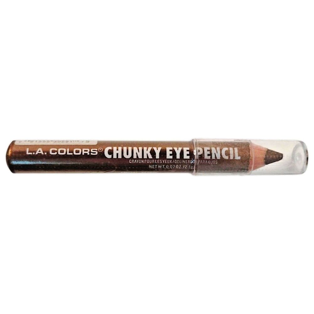 LA Colors Chunky Eye Pencil Crayon CMC291 Bronze .07 oz HTF! Discontinued Shade
